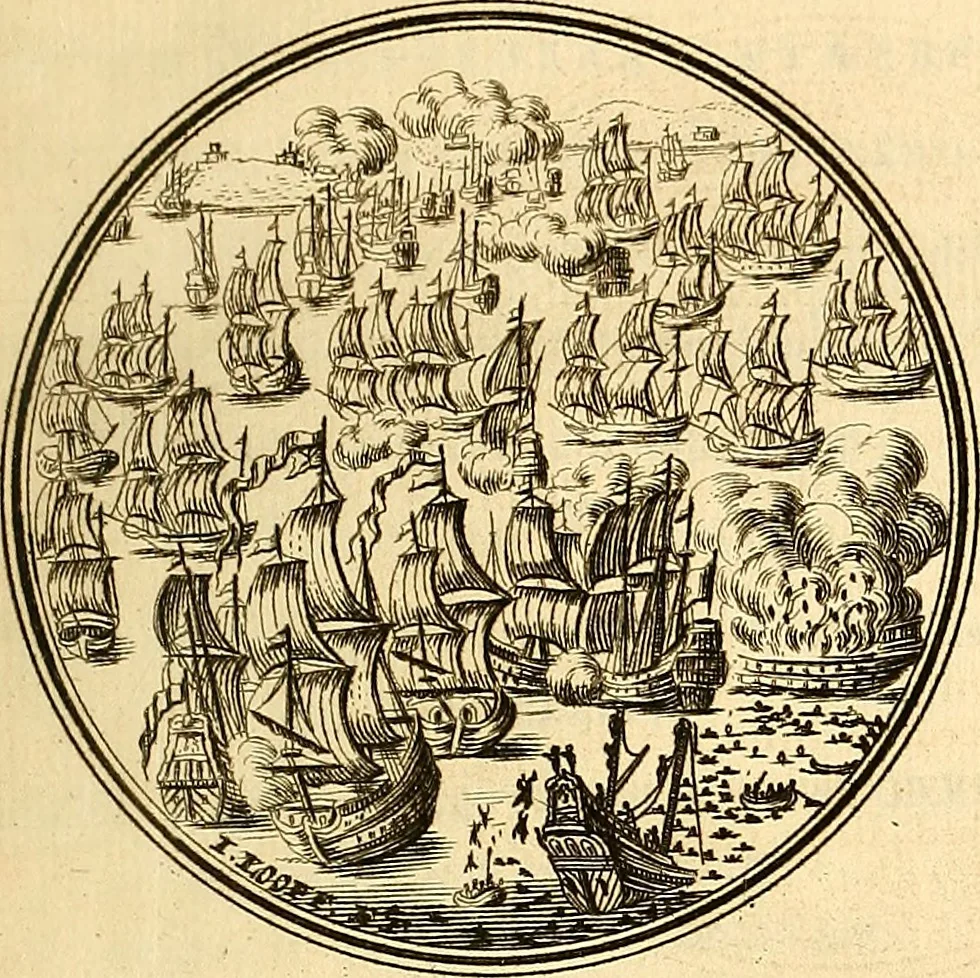 An illustration from Histoire metallique de la republique de Hollande., 1688, leaf 70