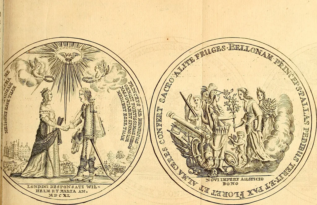 An illustration from Histoire metallique de la republique de Hollande., 1688, leaf 76