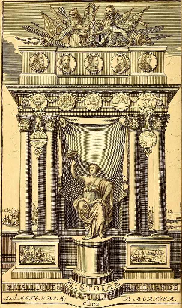 An illustration from Histoire metallique de la republique de Hollande., 1688, leaf 9