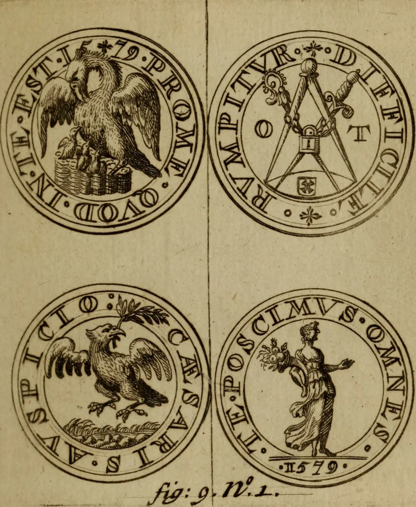 An illustration from Histoire metallique de la republique de Hollande., 1688, leaf 110