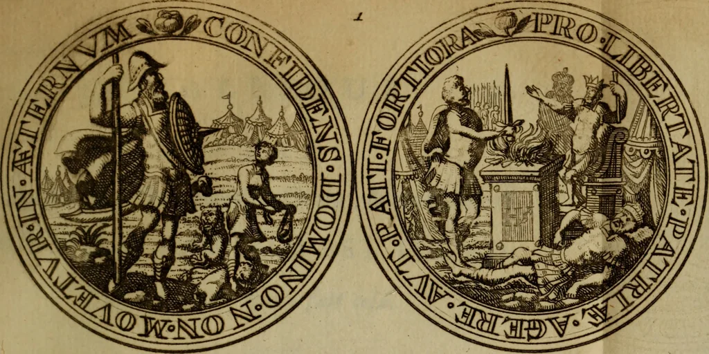 An illustration from Histoire metallique de la republique de Hollande., 1688, leaf 116