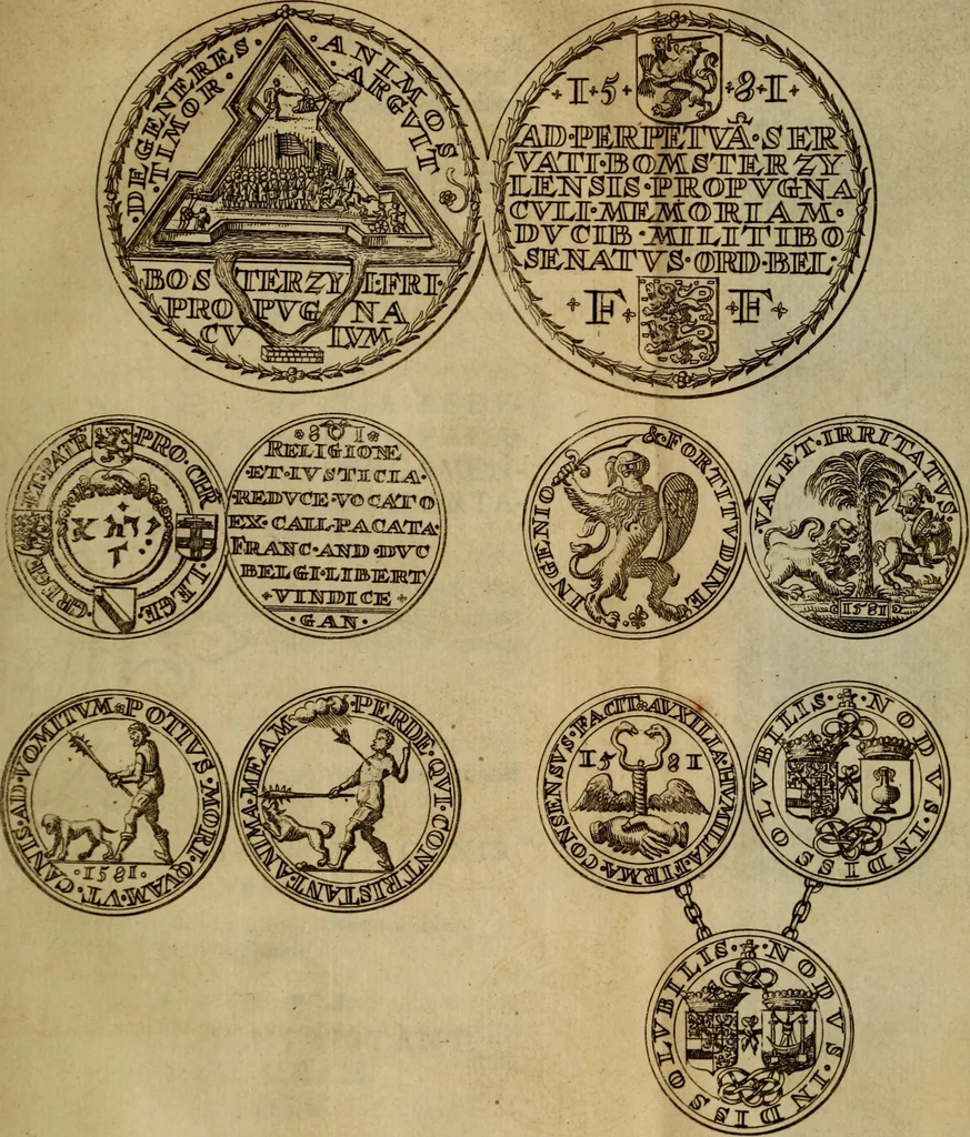 An illustration from Histoire metallique de la republique de Hollande., 1688, leaf 122