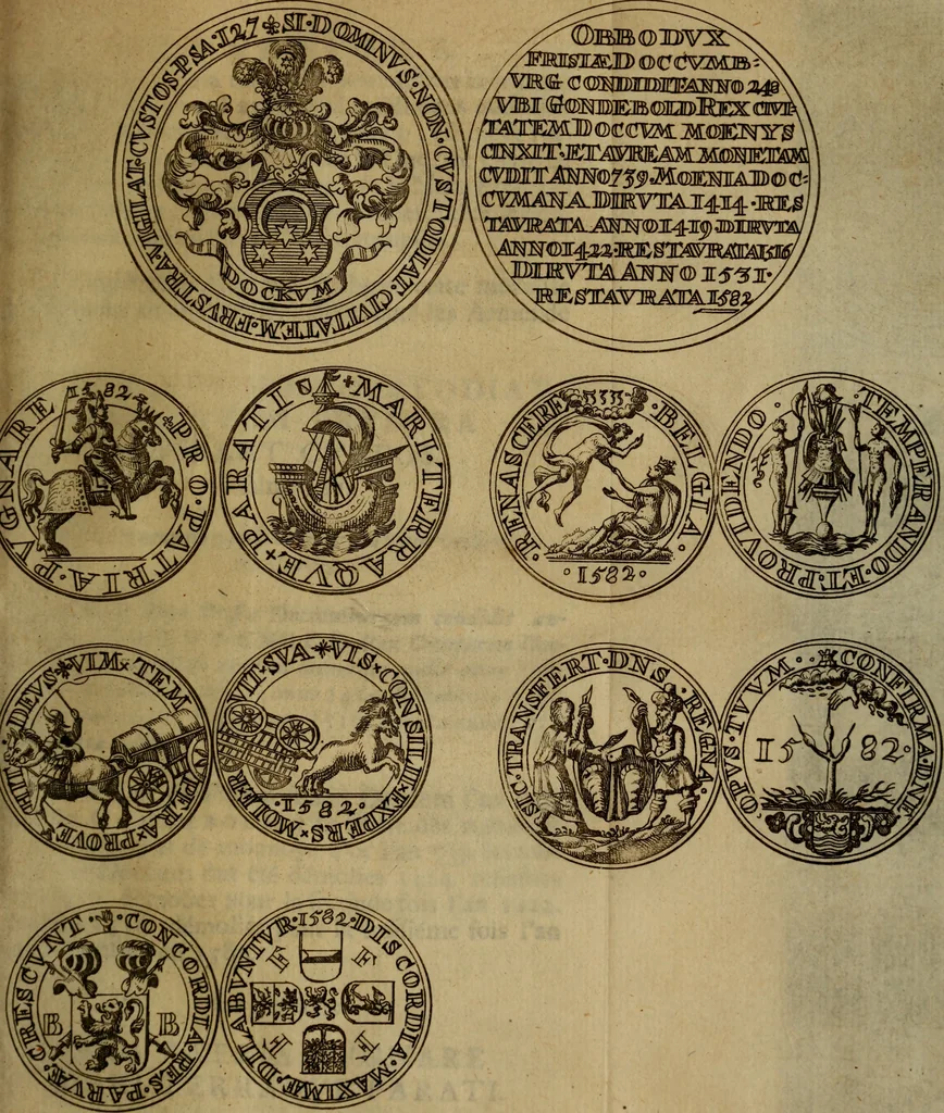 An illustration from Histoire metallique de la republique de Hollande., 1688, leaf 132