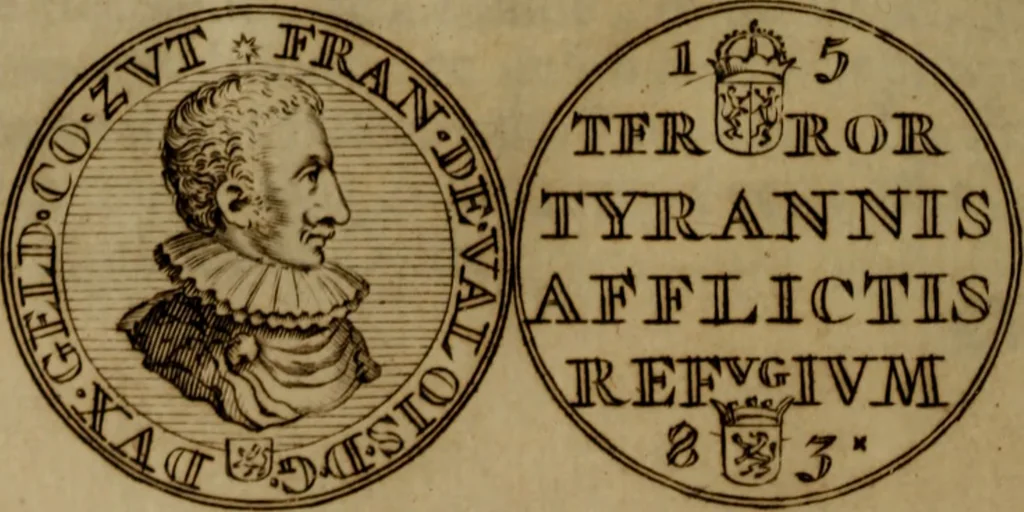 An illustration from Histoire metallique de la republique de Hollande., 1688, leaf 141