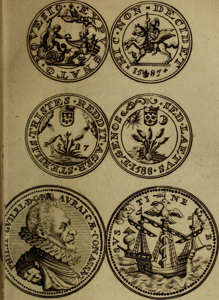 An illustration from Histoire metallique de la republique de Hollande., 1688, leaf 164