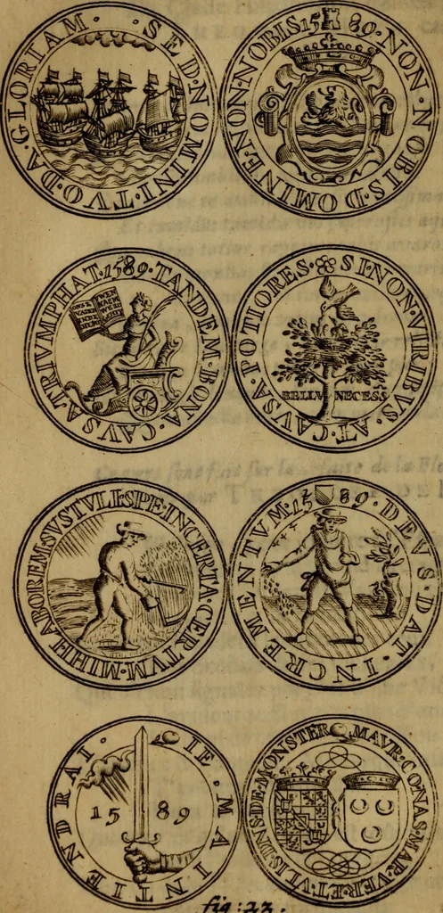 An illustration from Histoire metallique de la republique de Hollande., 1688, leaf 177