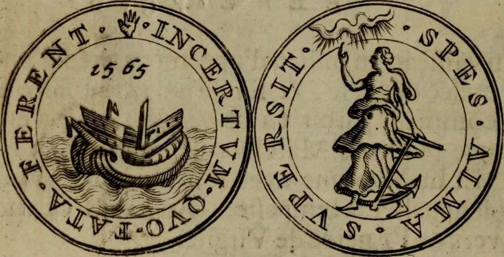 An illustration from Histoire metallique de la republique de Hollande., 1688, leaf 19