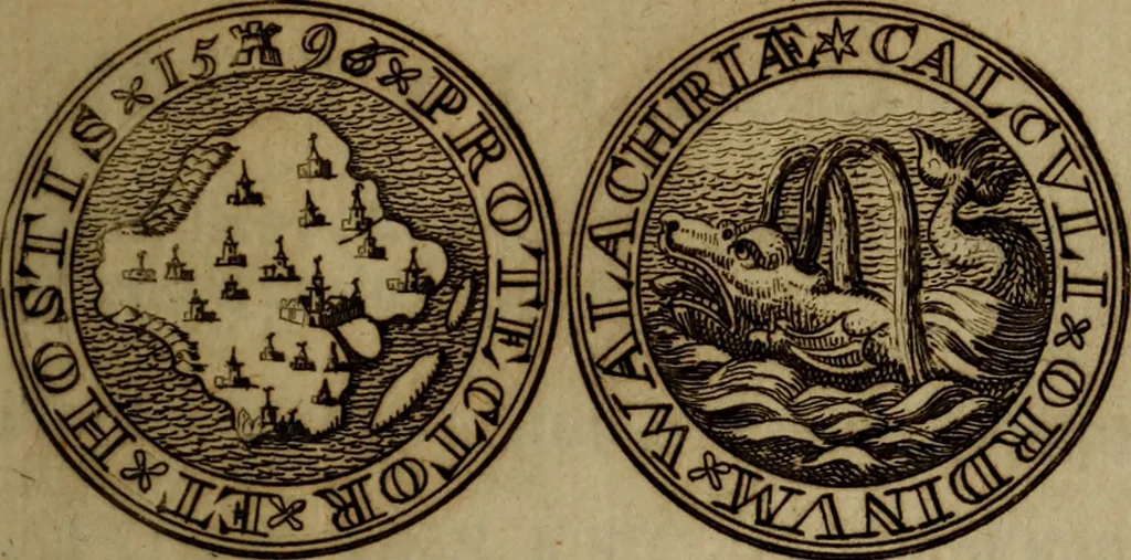An illustration from Histoire metallique de la republique de Hollande., 1688, leaf 206
