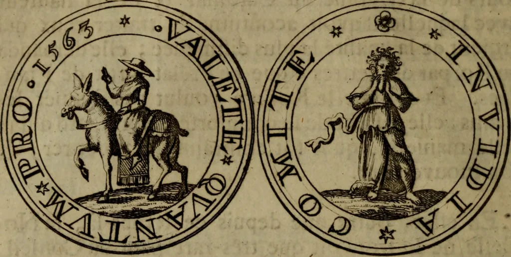 An illustration from Histoire metallique de la republique de Hollande., 1688, leaf 23