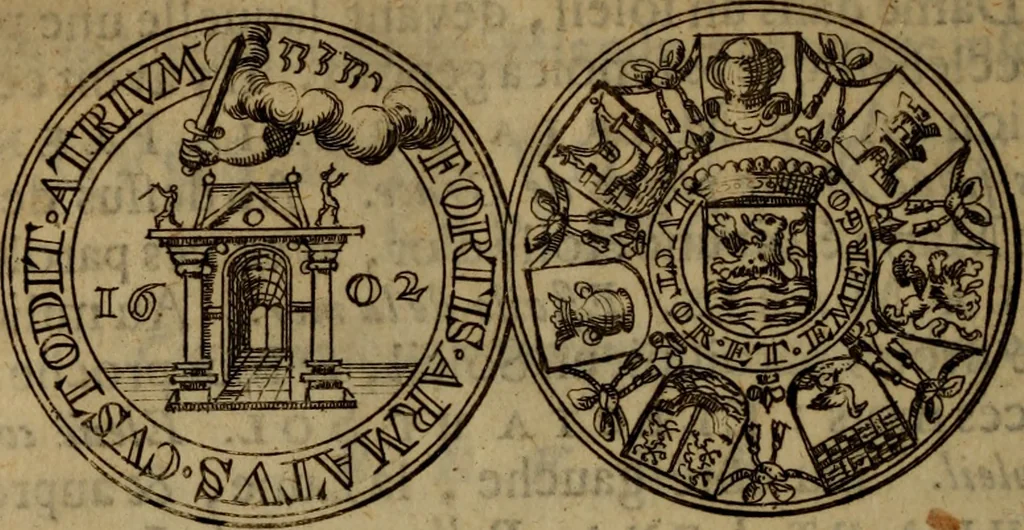 An illustration from Histoire metallique de la republique de Hollande., 1688, leaf 233