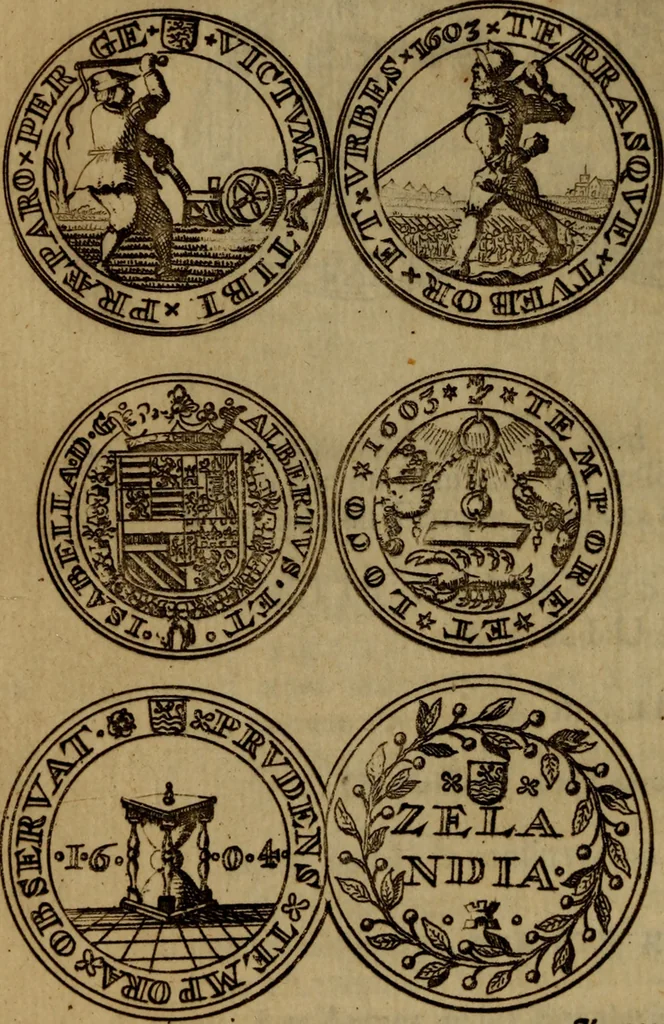 An illustration from Histoire metallique de la republique de Hollande., 1688, leaf 235