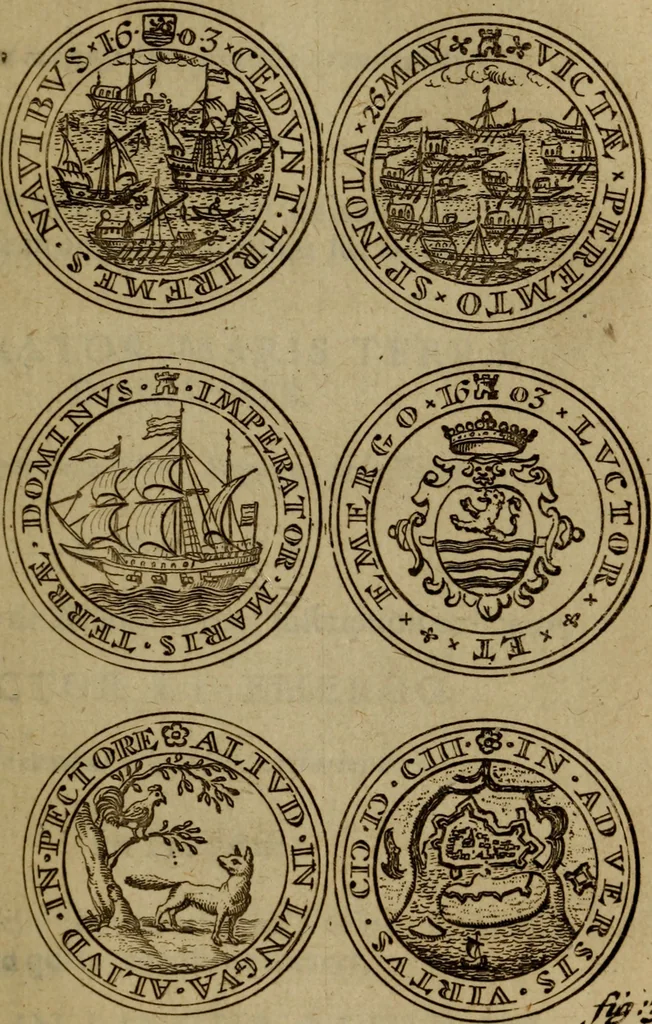 An illustration from Histoire metallique de la republique de Hollande., 1688, leaf 238