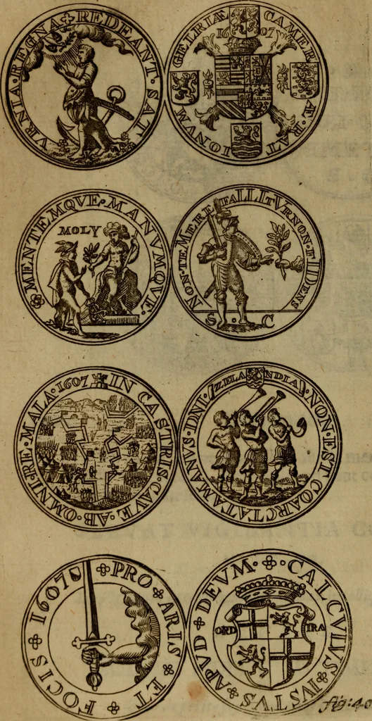 An illustration from Histoire metallique de la republique de Hollande., 1688, leaf 247