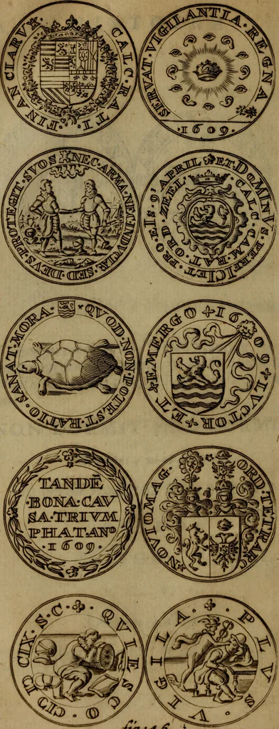 An illustration from Histoire metallique de la republique de Hollande., 1688, leaf 253