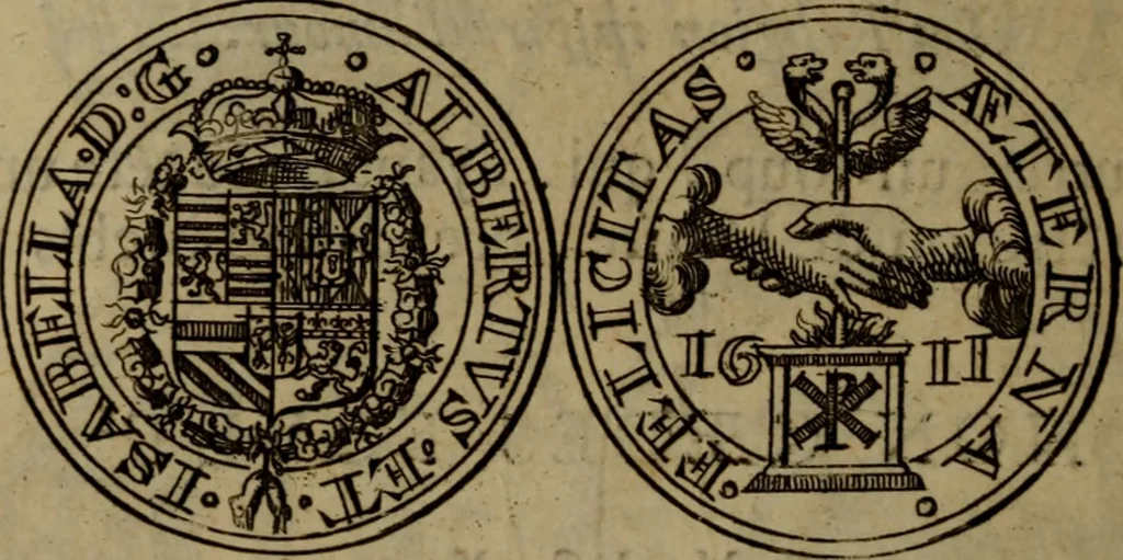 An illustration from Histoire metallique de la republique de Hollande., 1688, leaf 259