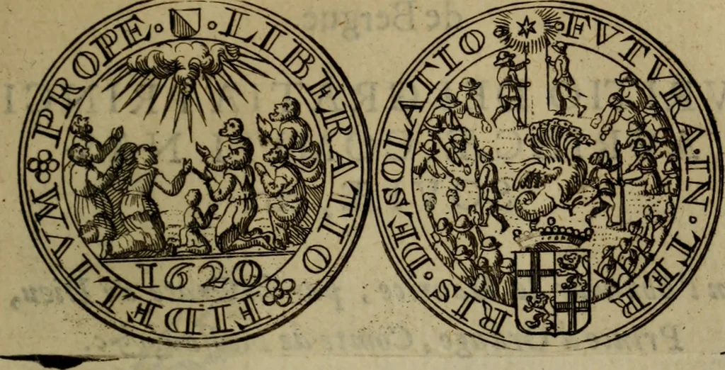 An illustration from Histoire metallique de la republique de Hollande., 1688, leaf 266