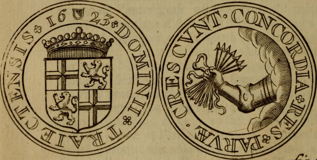 An illustration from Histoire metallique de la republique de Hollande., 1688, leaf 273