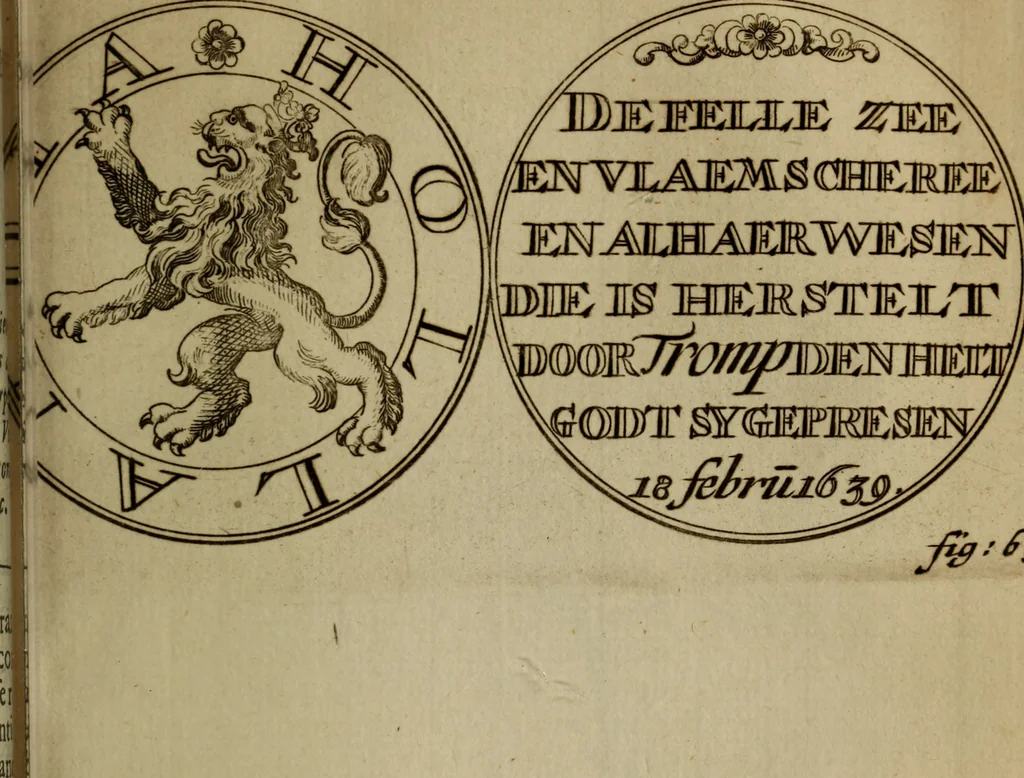An illustration from Histoire metallique de la republique de Hollande., 1688, leaf 278