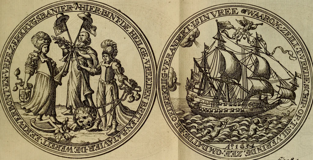 An illustration from Histoire metallique de la republique de Hollande., 1688, leaf 288