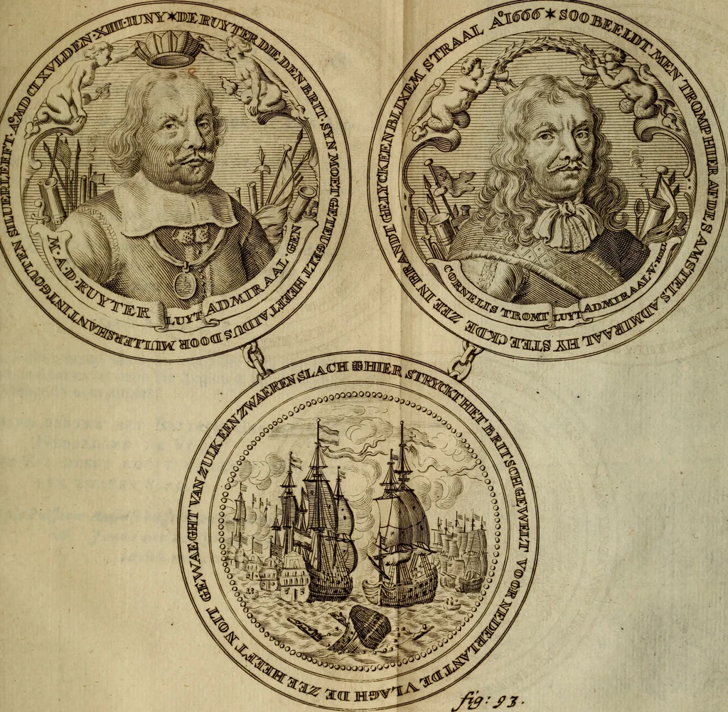 An illustration from Histoire metallique de la republique de Hollande., 1688, leaf 296