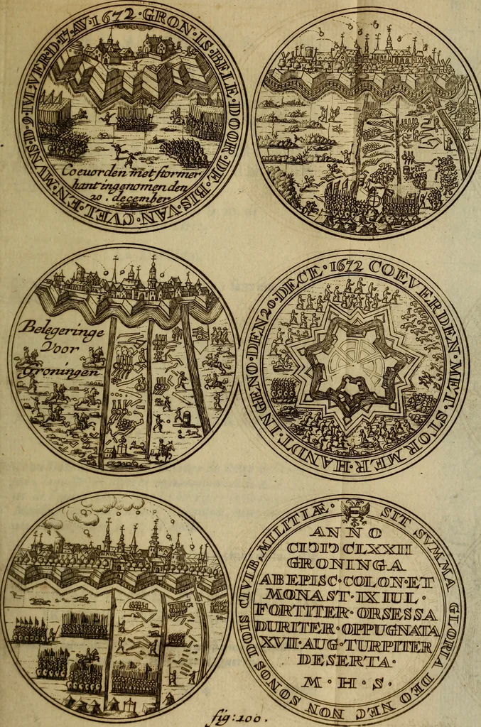 An illustration from Histoire metallique de la republique de Hollande., 1688, leaf 300
