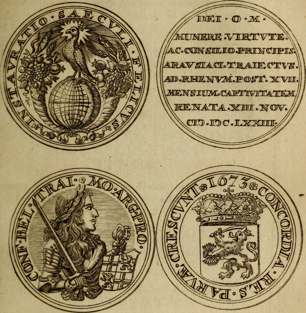 An illustration from Histoire metallique de la republique de Hollande., 1688, leaf 304