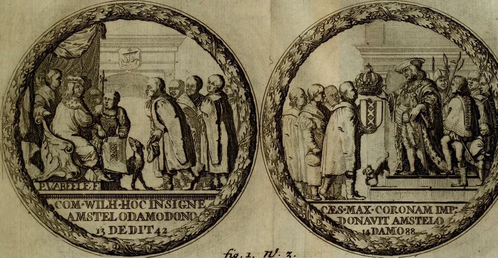 An illustration from Histoire metallique de la republique de Hollande., 1688, leaf 34