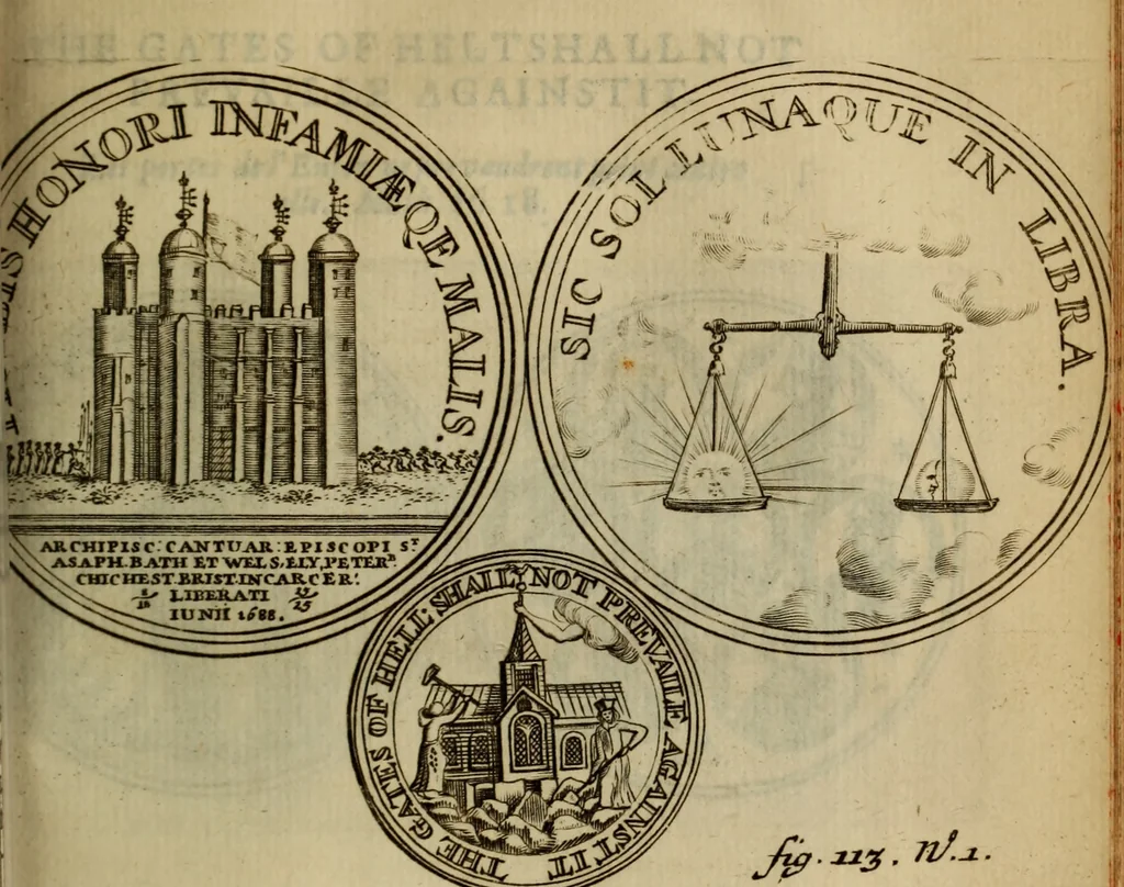 An illustration from Histoire metallique de la republique de Hollande., 1688, leaf 350