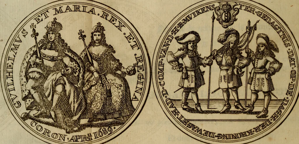 An illustration from Histoire metallique de la republique de Hollande., 1688, leaf 381