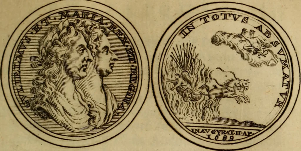 An illustration from Histoire metallique de la republique de Hollande., 1688, leaf 384