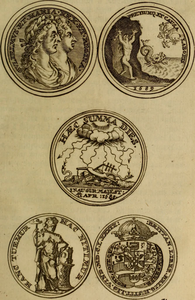 An illustration from Histoire metallique de la republique de Hollande., 1688, leaf 384