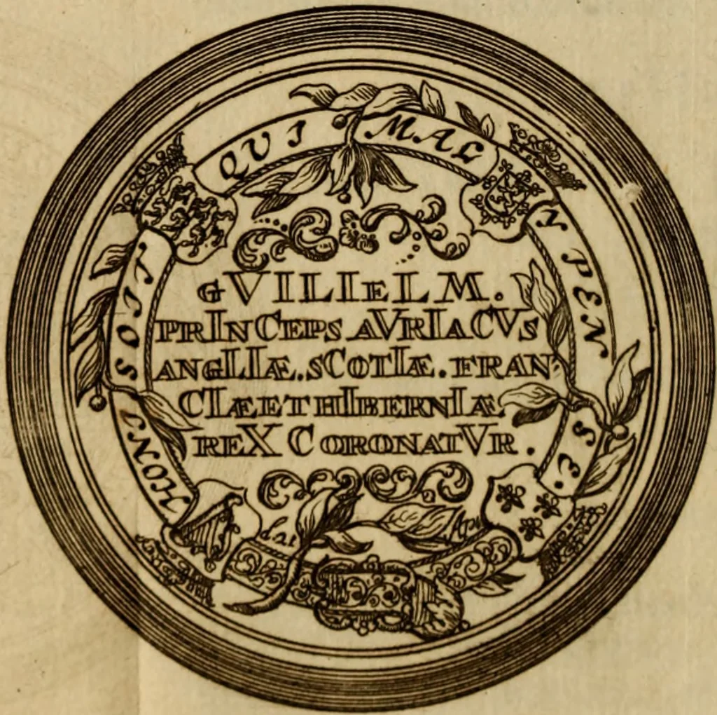 An illustration from Histoire metallique de la republique de Hollande., 1688, leaf 389