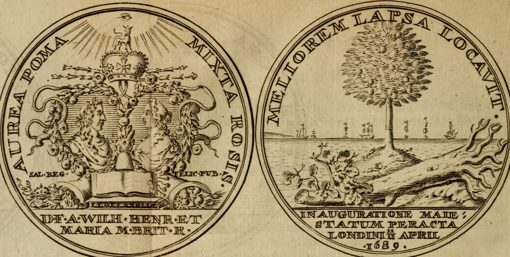 An illustration from Histoire metallique de la republique de Hollande., 1688, leaf 393