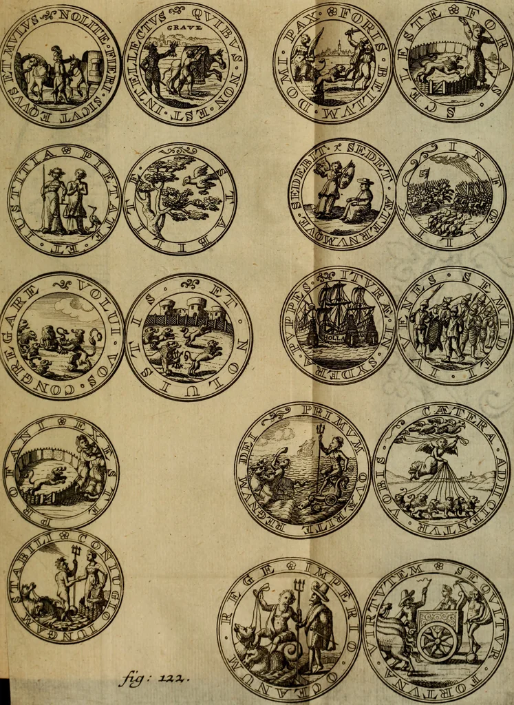 An illustration from Histoire metallique de la republique de Hollande., 1688, leaf 408
