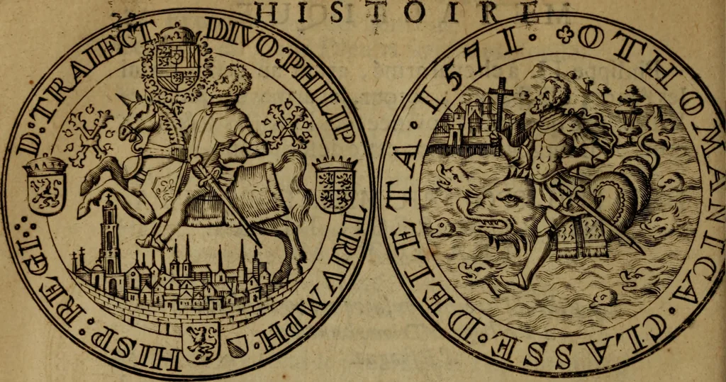 An illustration from Histoire metallique de la republique de Hollande., 1688, leaf 61