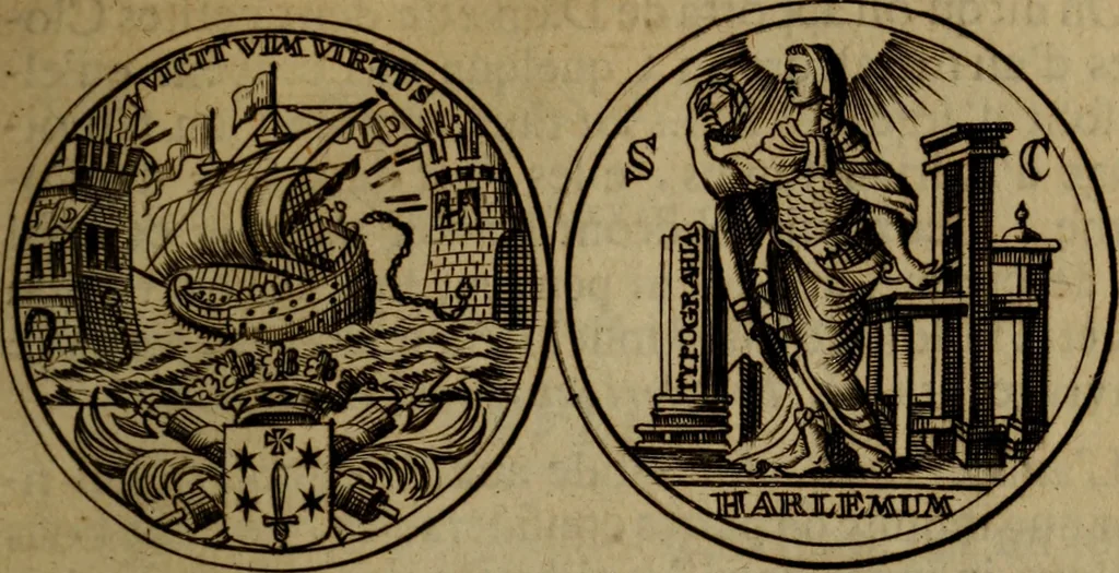 An illustration from Histoire metallique de la republique de Hollande., 1688, leaf 66