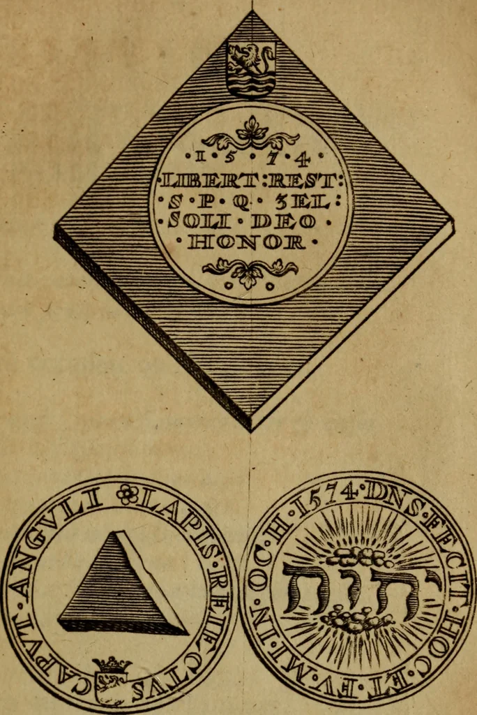 An illustration from Histoire metallique de la republique de Hollande., 1688, leaf 76