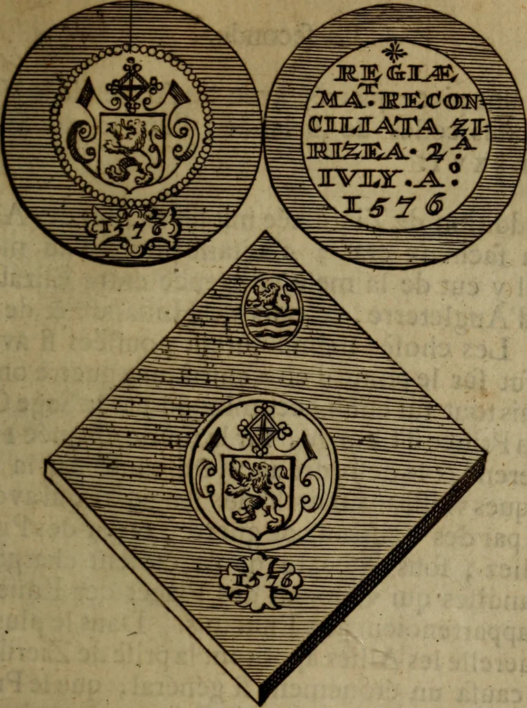 An illustration from Histoire metallique de la republique de Hollande., 1688, leaf 86