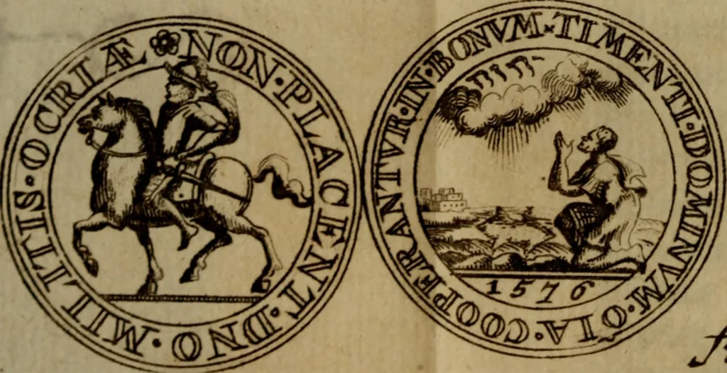 An illustration from Histoire metallique de la republique de Hollande., 1688, leaf 89