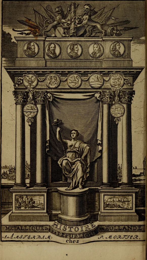 An illustration from Histoire metallique de la republique de Hollande., 1688, leaf 9