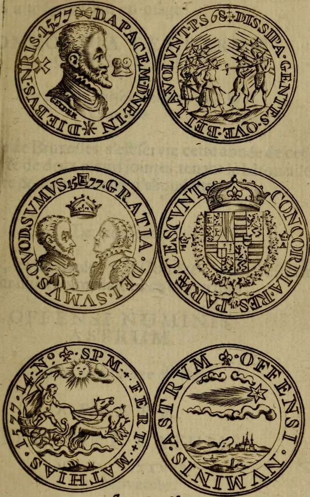 An illustration from Histoire metallique de la republique de Hollande., 1688, leaf 96