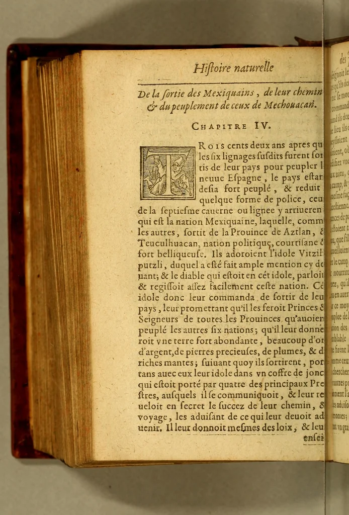 An illustration from Histoire naturelle et morale des Indes, tant Orientales, qu'Occidentales. : où il est traicté des choses remarquables du ciel, des elemens ... qui sont propres de ce pays, : ensemble des murs, ceremonies ... des mesmes Indiens., 1617, leaf 926