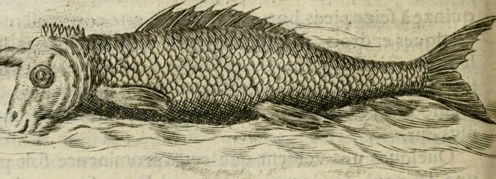 An illustration from Histoire naturelle et morale des iles Antilles de l'Amerique : enrichie de plusieurs belles figures des raretez les plus considerables qui y sont d'écrites : avec un vocabulaire caraibe, 1658, leaf 211