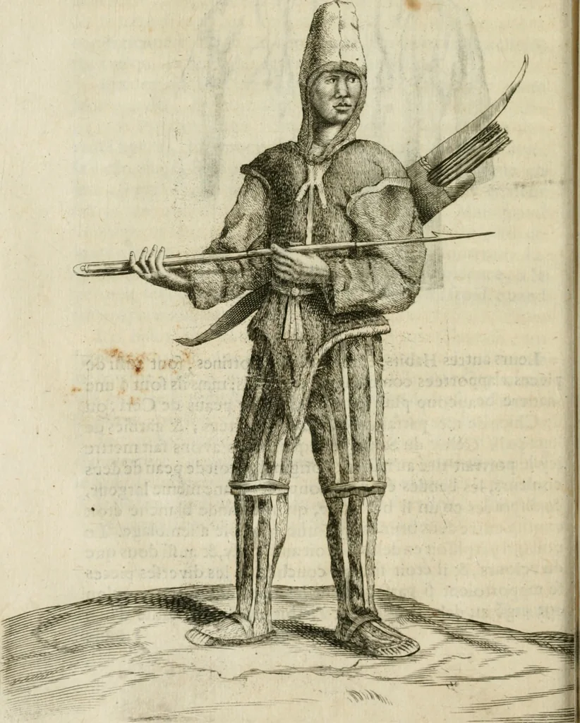 An illustration from Histoire naturelle et morale des iles Antilles de l'Amerique : enrichie de plusieurs belles figures des raretez les plus considerables qui y sont d'écrites : avec un vocabulaire caraibe, 1658, leaf 221