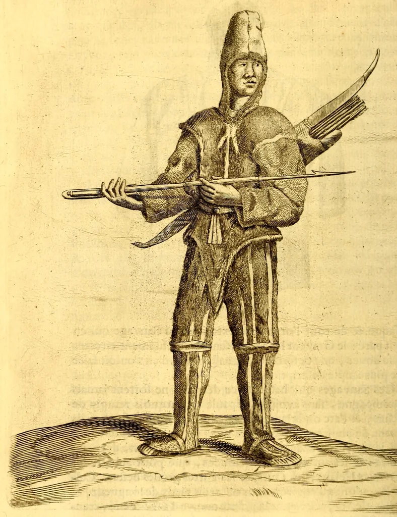 An illustration from Histoire naturelle et morale des iles Antilles de l'Amerique, : enrichie d'un grand nombre de belles figures en taille douce, qui representent au naturel les places, & les raretez les plus considerables qui y sont décrites. : Avec un vocabulaire caraïbe, 1681, leaf 256