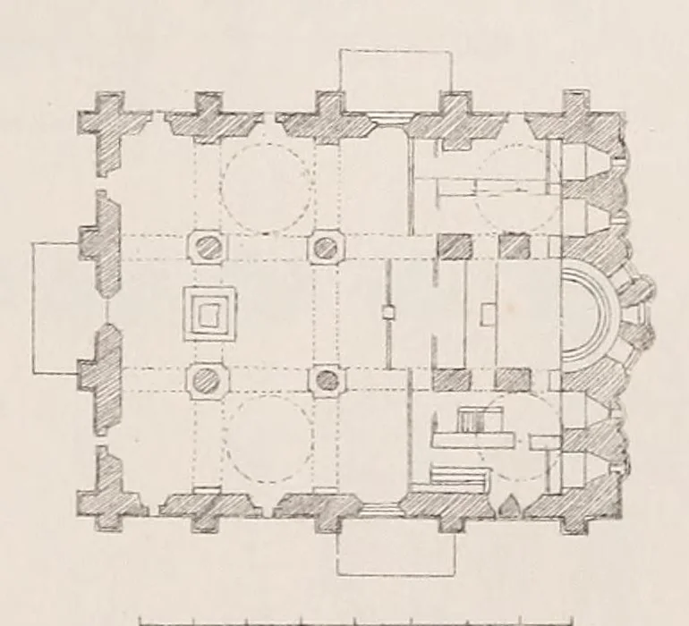 An illustration from Histoire pittoresque de l'architecture en Russie, suivie d'un aperçu sur le climat, les moeurs et le développement de la civilisation dans ce pays, 1864, leaf 177
