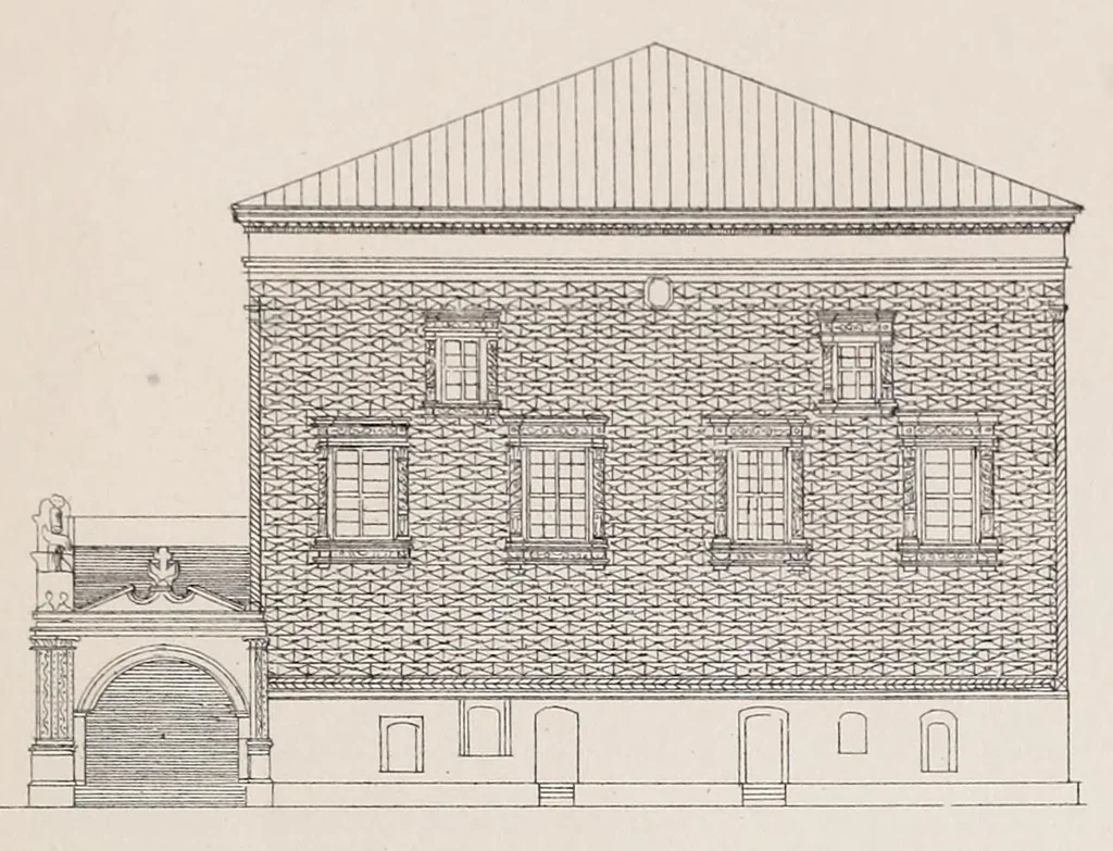 An illustration from Histoire pittoresque de l'architecture en Russie, suivie d'un aperçu sur le climat, les moeurs et le développement de la civilisation dans ce pays, 1864, leaf 183