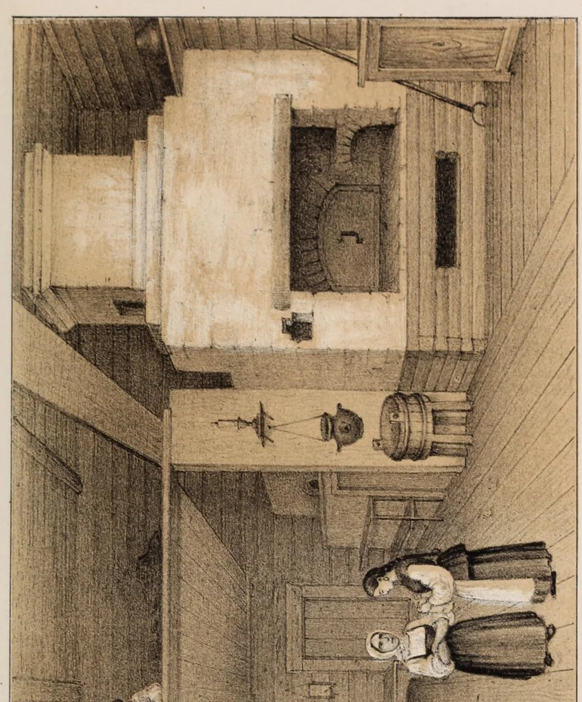 An illustration from Histoire pittoresque de l'architecture en Russie, suivie d'un aperçu sur le climat, les moeurs et le développement de la civilisation dans ce pays, 1864, leaf 213
