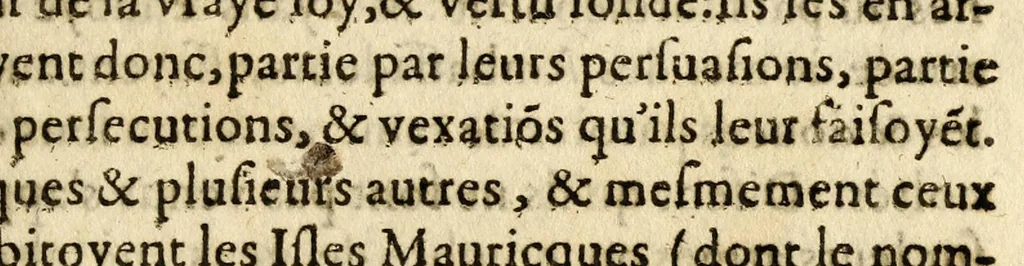 An illustration from Histoires des Indes,, 1604, leaf 879