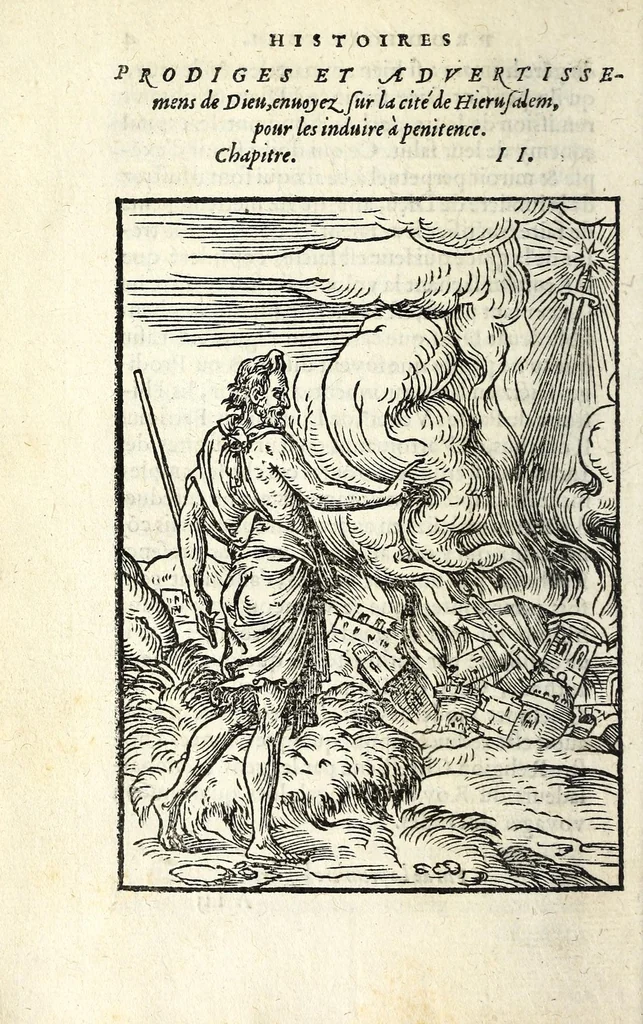 An illustration from Histoires prodigieuses extraictes de plusieurs fameux autheurs, grecz & latins, sacrez & prophanes, 1561, leaf 36